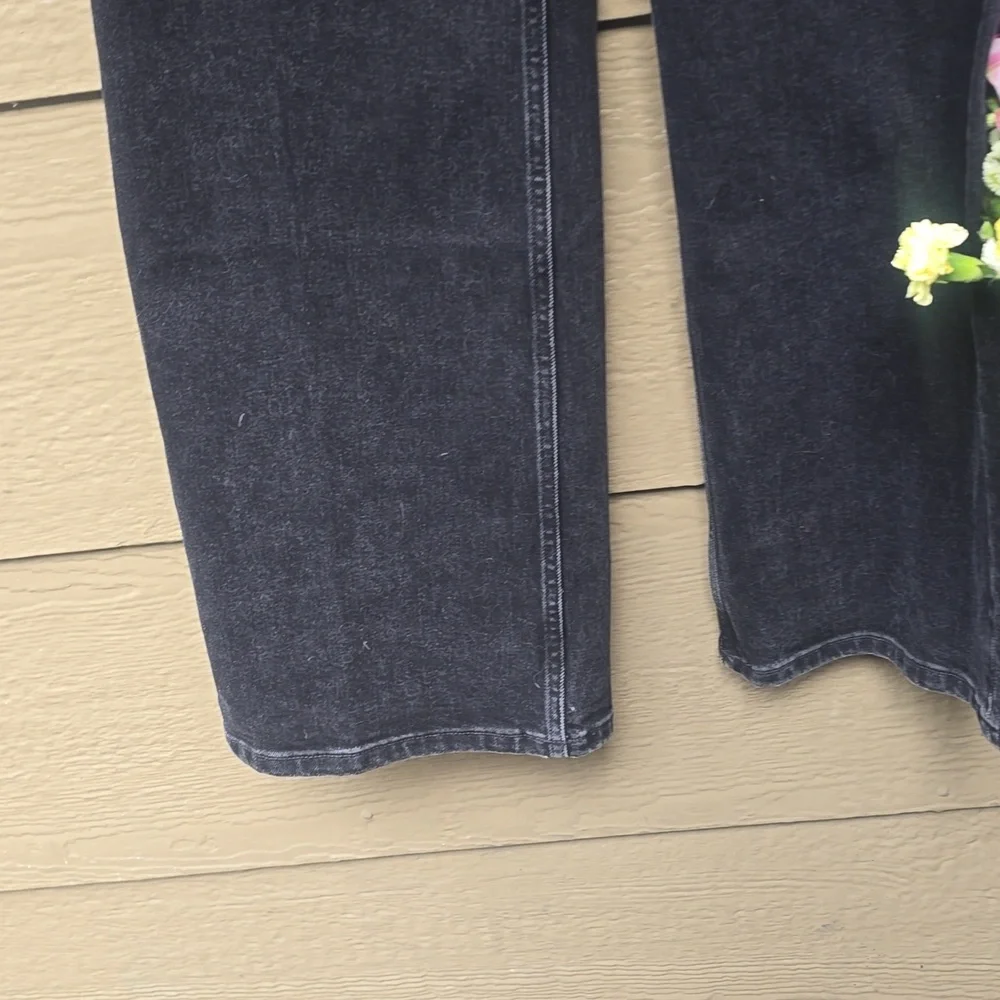 Everlane The Way-High Sailor Jean Coal Black 28 Crop Straight Leg - Picture 3 of 10